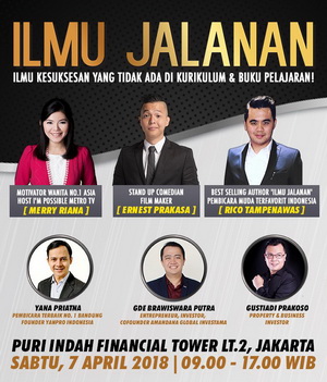 Seminar Ilmu Jalanan didukung oleh Bukukita.com