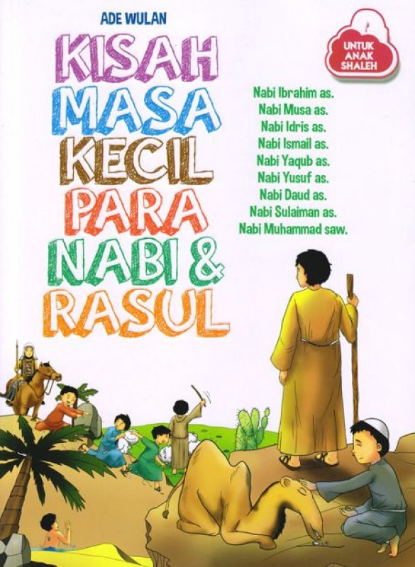 Cover Buku Kisah Masa Kecil Para Nabi & Rasul