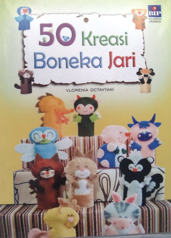 Cover 50 Kreasi Boneka Jari (Disc 50%)