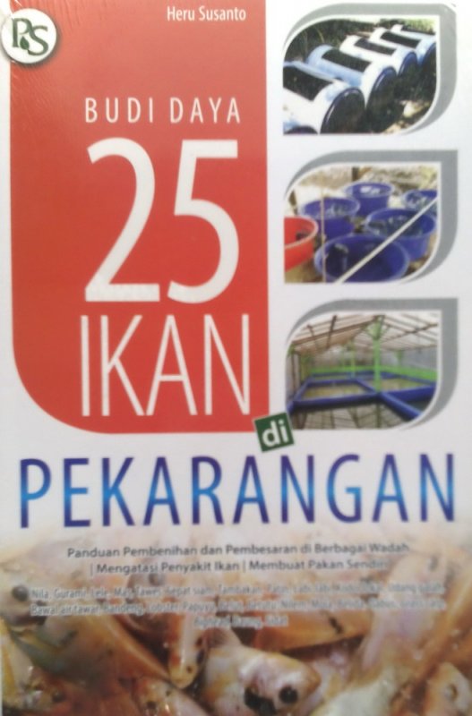 Buku Budidaya 25 Ikan Di Pekarangan Toko Buku Online