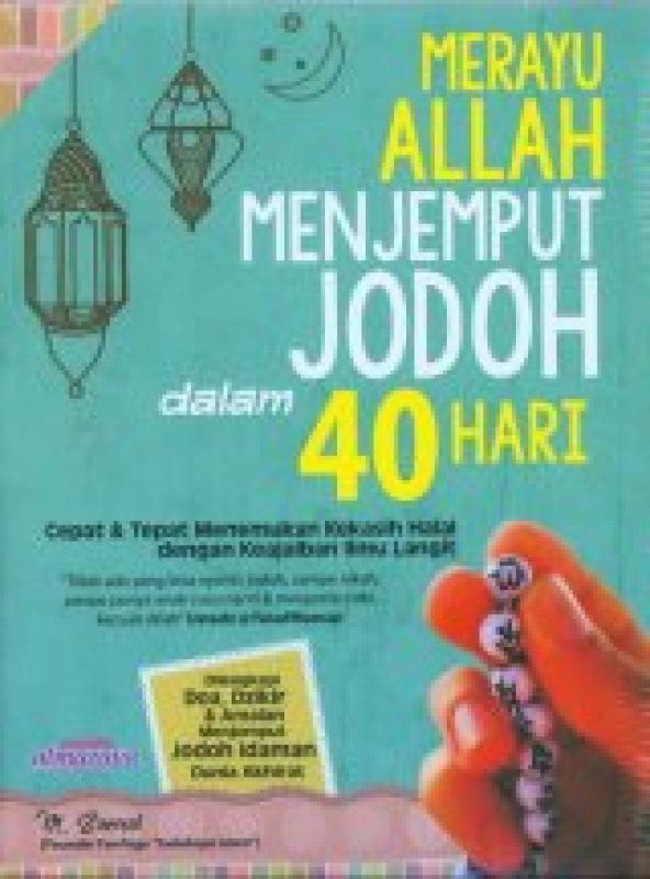 Cover Buku Merayu Allah Menjemput Jodoh dalam 40 Hari 