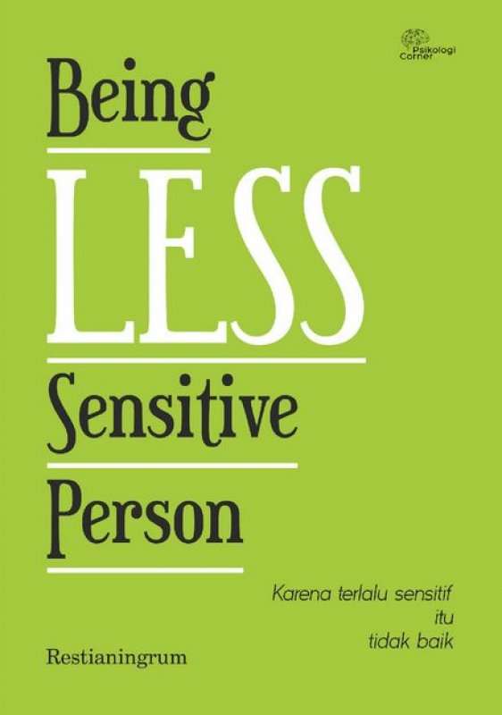 Cover Being Less Sensitive Person