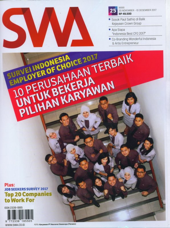 Majalah Swa Sembada No. 25 | 30 November - 10 Desember 2017