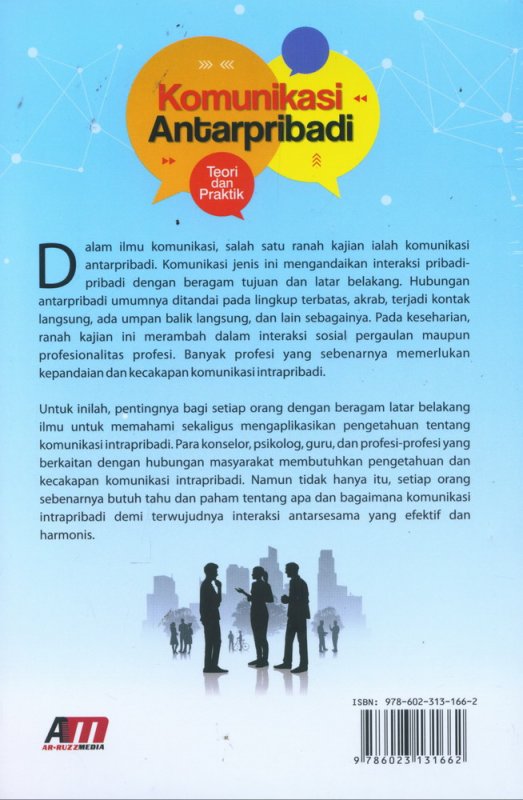 Buku Komunikasi Antarpribadi Teori Dan Praktik Bukukita