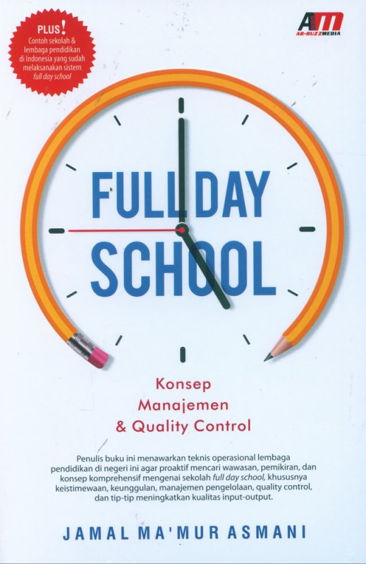 Cover Depan Buku Full Day School (Konsep Manajemen & Quality Control)