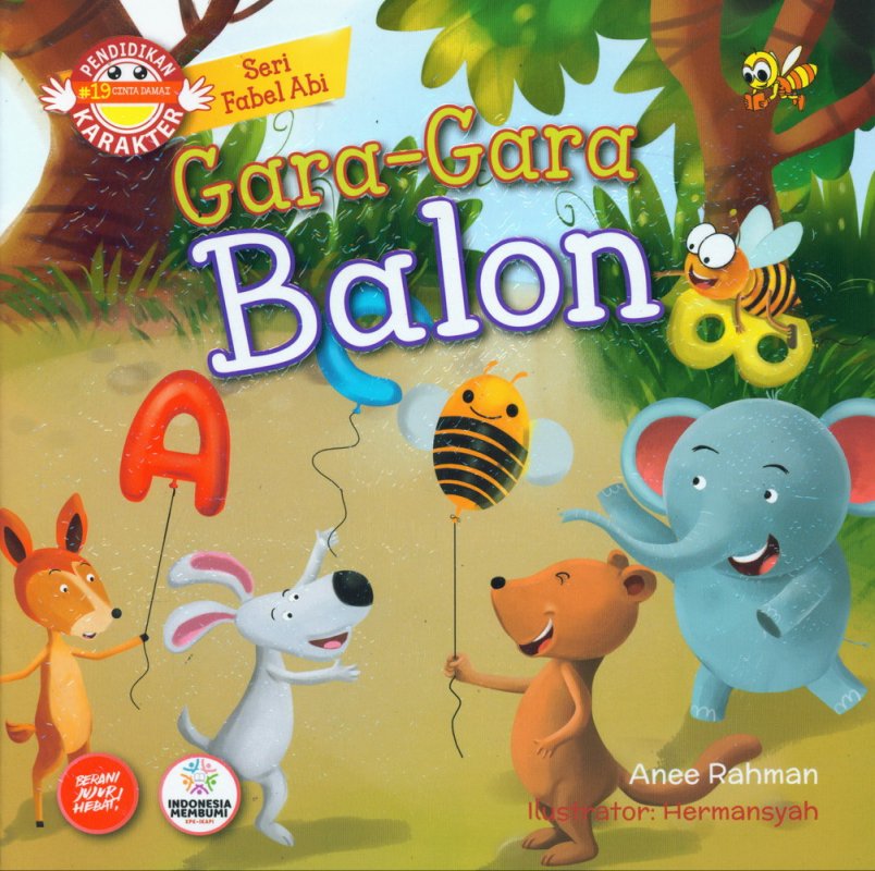 Cover Seri Fabel Abi: Gara-Gara Balon