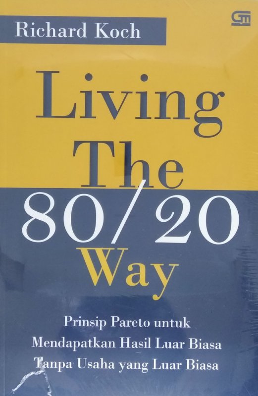 Cover Living The 80/20 Way (edisi baru)