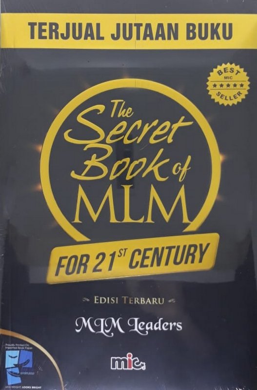 Cover Buku The Secret Book of MLM For 21ST Century Edisi Terbaru