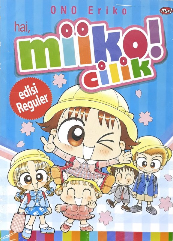 Cover Depan Buku Hai, Miiko! Cilik Edisi reguler