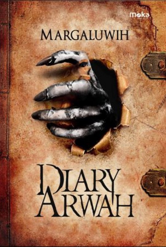 Cover Depan Buku Diary Arwah [Edisi TTD + Bonus: Pouch keren]