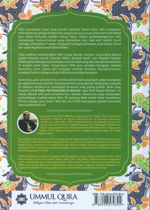Cover Belakang Buku FIKIH EMPAT MAZHAB PRAKTIS JILID 2 (Hard Cover)