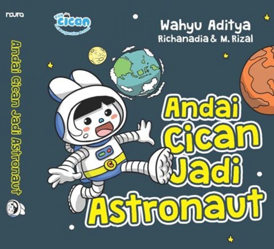 Cover Buku Seri Fun Cican: Andai Cican Jadi Astronaut