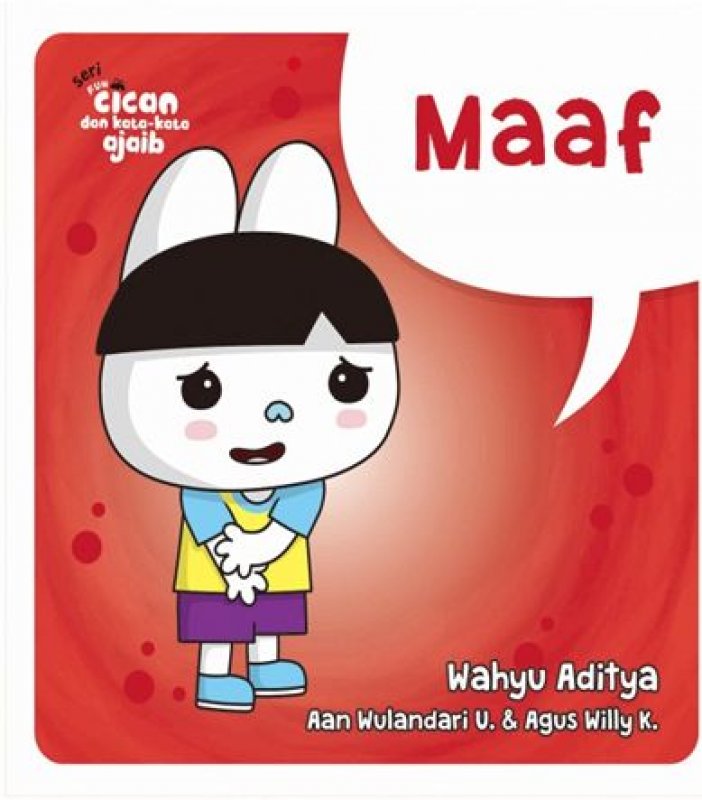 Cover Cican dan Kata-kata Ajaib: MAAF