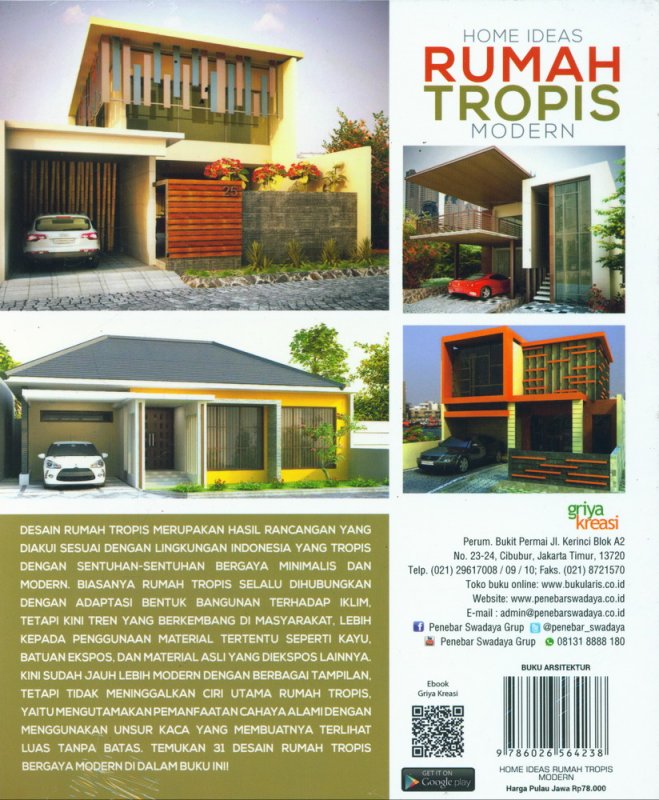 Cover Home Ideas Rumah Tropis Modern