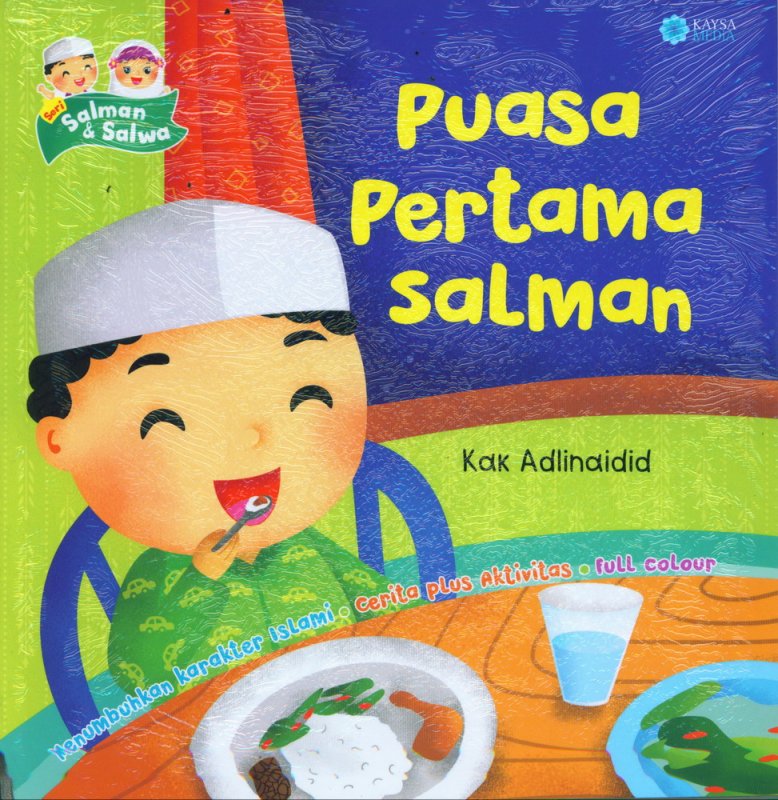 Cover Buku Puasa Pertama Salman