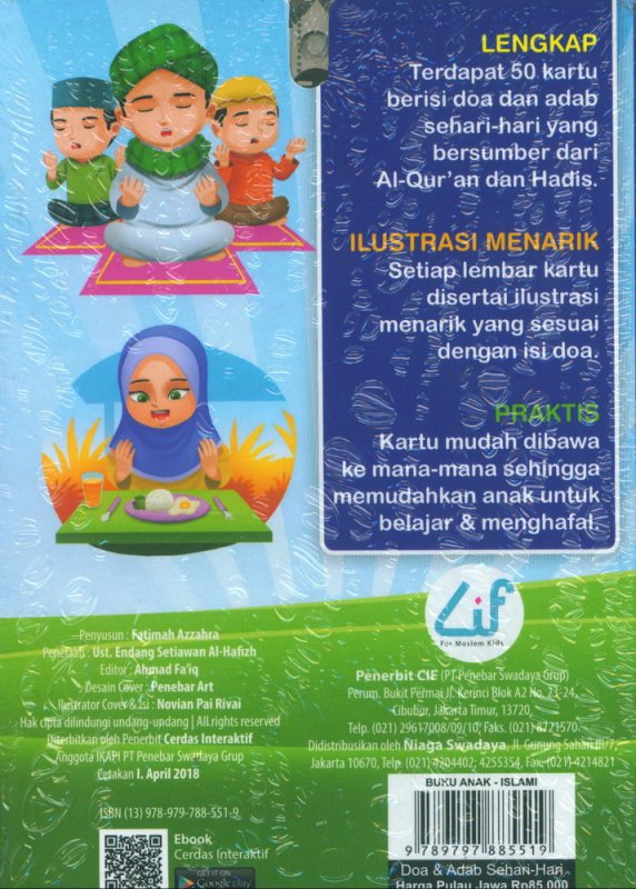 Cover Doa & Adab Sehari-hari (Ring Flash Card)