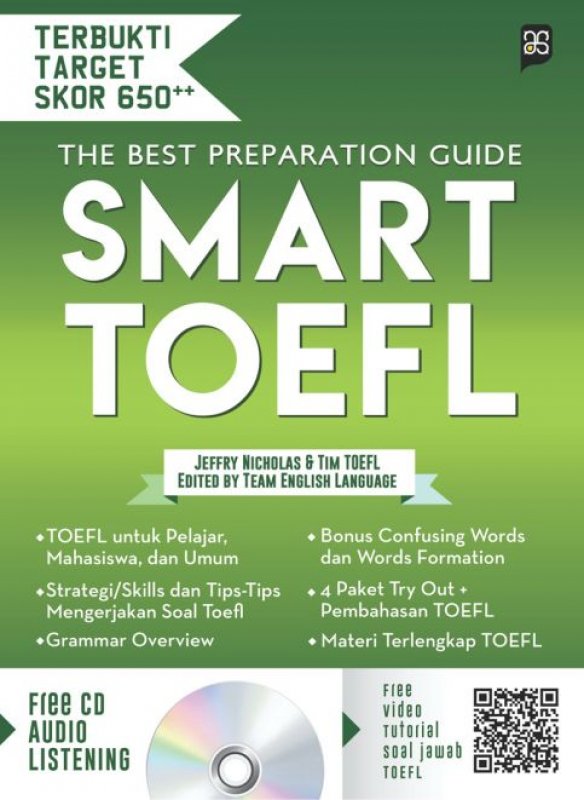 Smart Toefl The Best Preparation Guide Cd Audio Listening