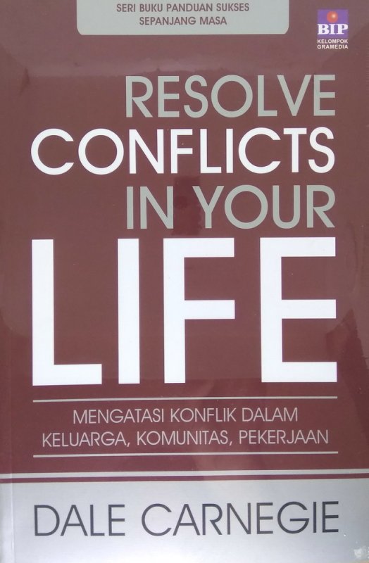 Cover Resolve Conflicts in Your Life