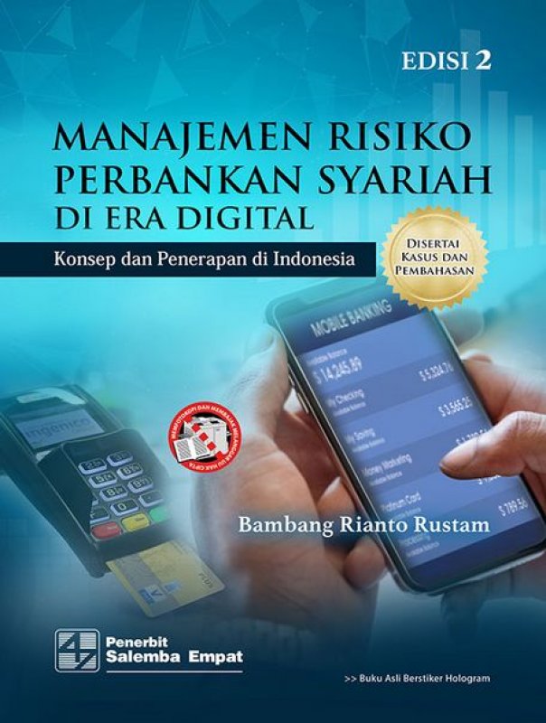 Cover Buku Manajemen Risiko Perbankan Syariah di Era Digital: Konsep dan Penerapan di Indonesia (e2)