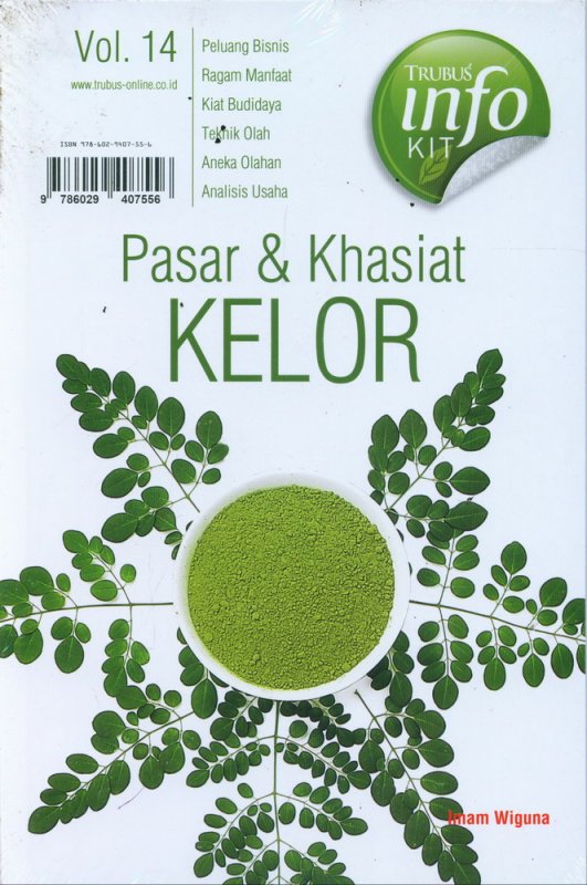 Cover Depan Buku Pasar & Khasiat KELOR (Vol. 14)