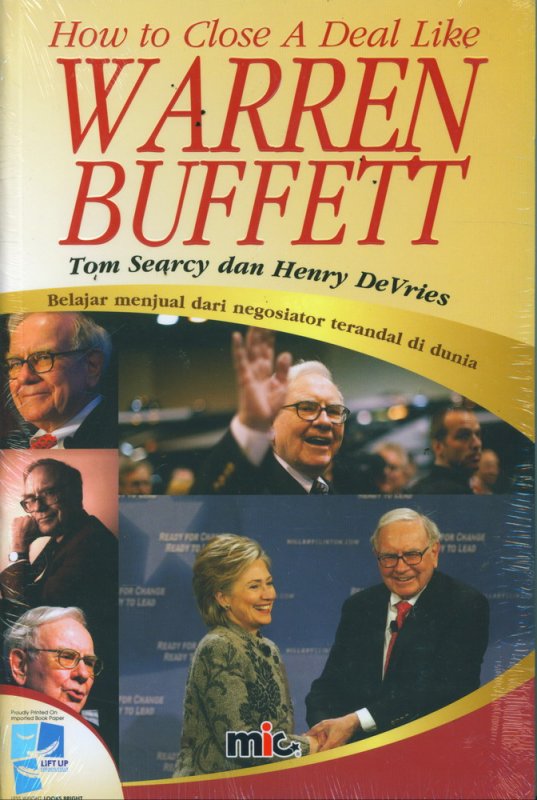Cover Buku How To Close A Deal Like Warren Buffet