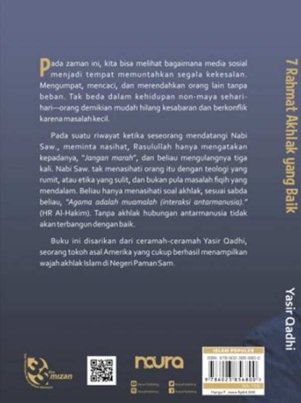 Buku 7 Rahmat Dari Akhlak Yang Baik Toko Buku Online Bukukita