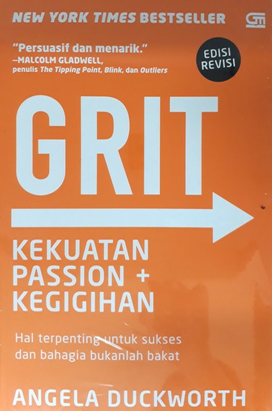 Cover Grit: Kekuatan Passion dan Kegigihan (Edisi Revisi)