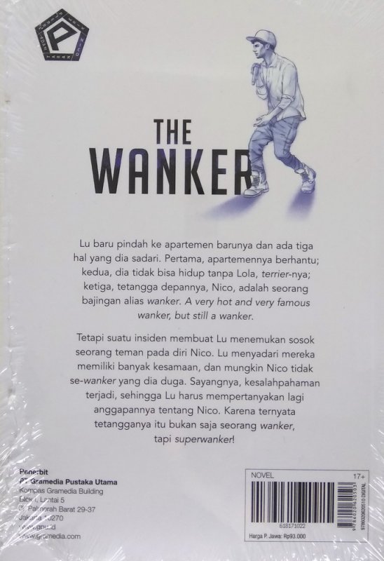 Cover Belakang Buku The Wanker