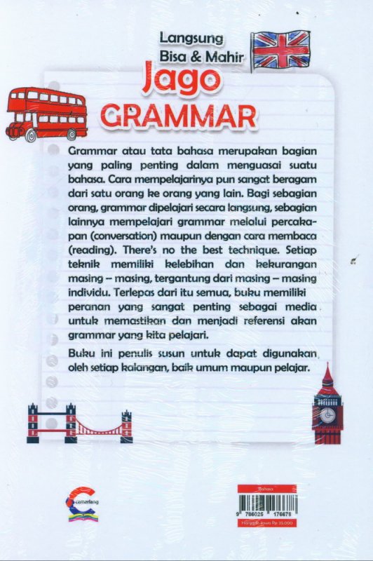 Cover Langsung Bisa & Mahir Jago Grammar