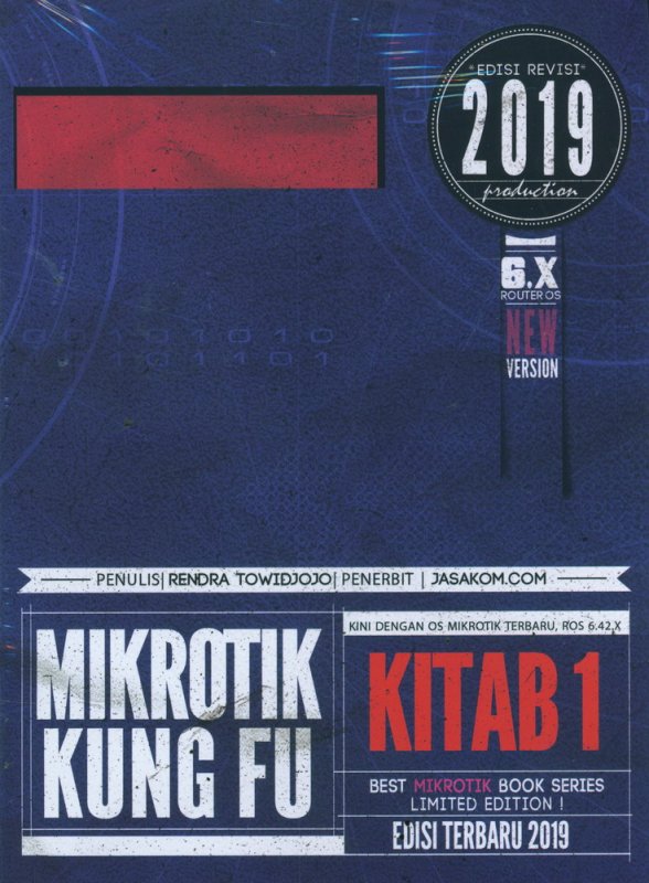 Cover Buku Mikrotik Kung Fu : Kitab 1 (Edisi 2019)