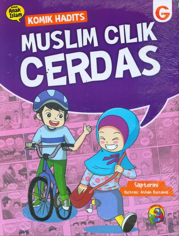 Cover Komik Hadits Muslim Cilik Cerdas