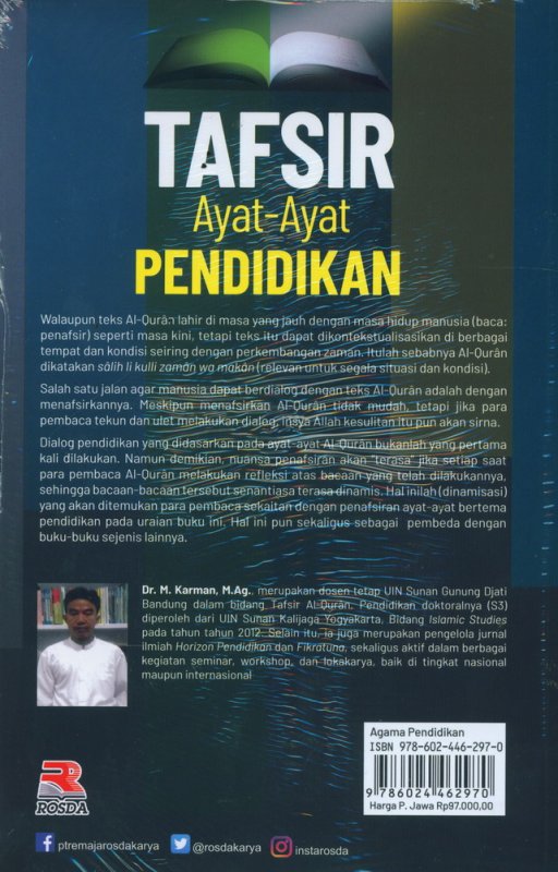 Buku Tafsir Ayatayat Pendidikan Toko Buku Online Bukukita