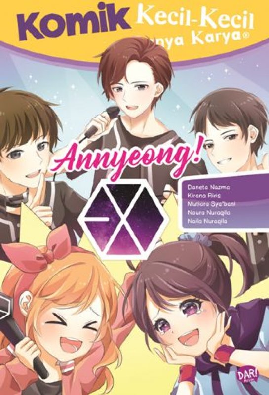 Cover Komik KKPK Annyeong, Exo!