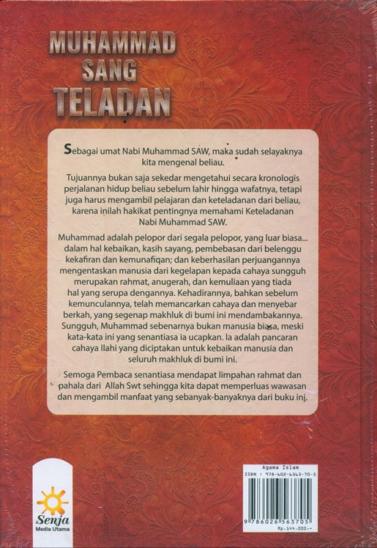 Cover Muhammad Sang Teladan - Hard Cover