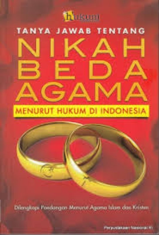 Cover Buku Tanya Jawab Tentang Nikah Beda Agama Menurtu Hukum Di Indonesia