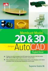 Membuat Model 2D & 3D Dengan Autocad Tingkat Dasar