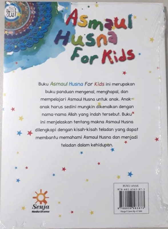 Cover Asmaul Husna For Kids