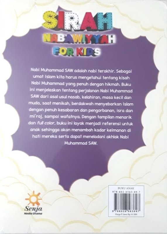 Cover Sirah Nabawiyyah For Kids