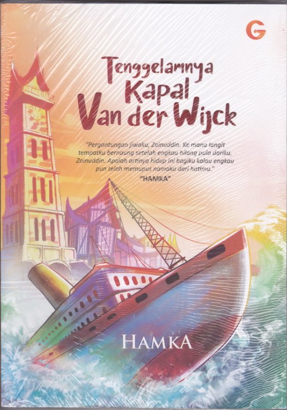 Cover Buku Tenggelamnya Kapal Van Der Wijck ( Cover Baru ) 