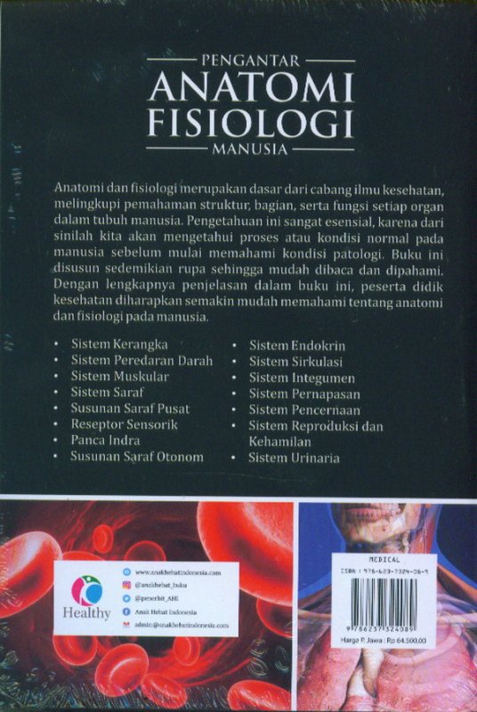 Cover Pengantar Anatomi Fisiologi Manusia
