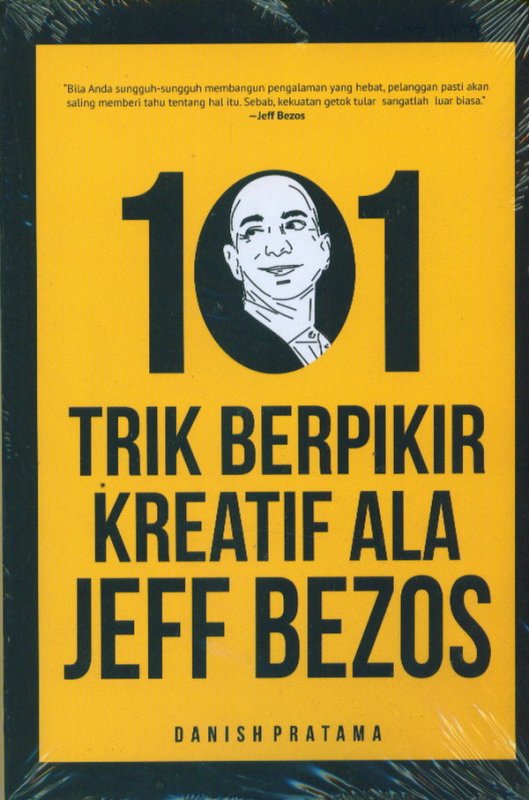 Cover Buku 101 Trik Berfikir Kreatif Ala Jeff Bezos