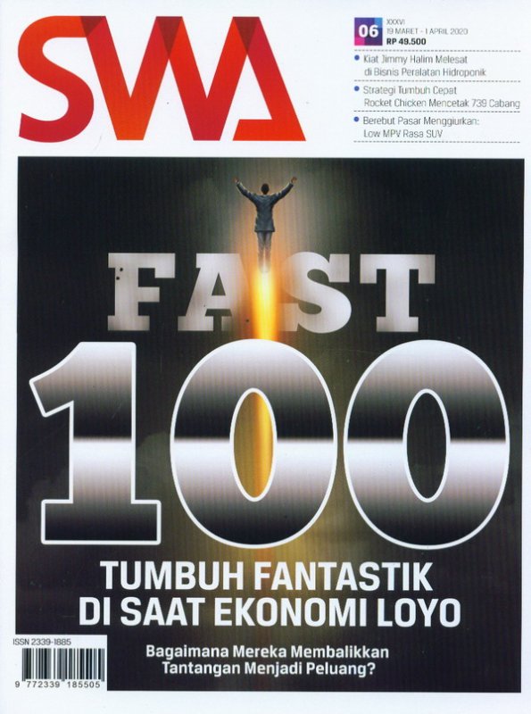 Cover Majalah SWA NO 06 Edisi XXXVI 19 Maret - 1 April 2020