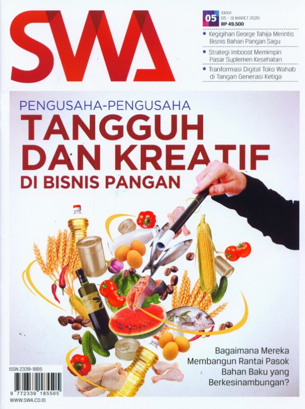 Cover Depan Buku Majalah SWA NO 05 Edisi XXXVI 05-18 Maret 2020