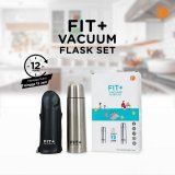 Fit + Vacuum Flask Set: Termos Kecil Simpel Mudah Dibawa Kemana Aja