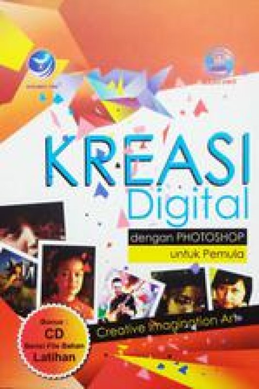 Cover Buku Kreasi Digital Dengan Photoshop Untuk Pemula(creative imagination art