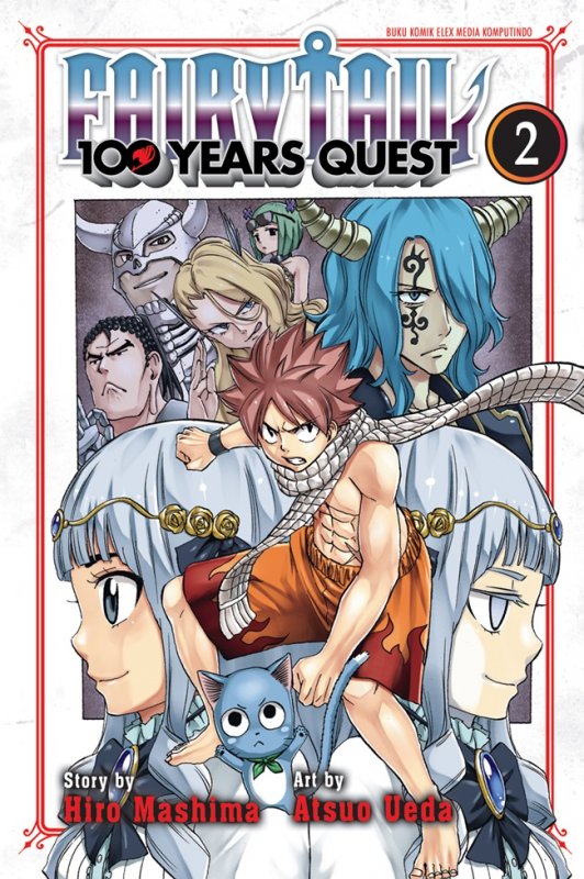 Cover Depan Buku Fairy Tail 100 Years Quest 02