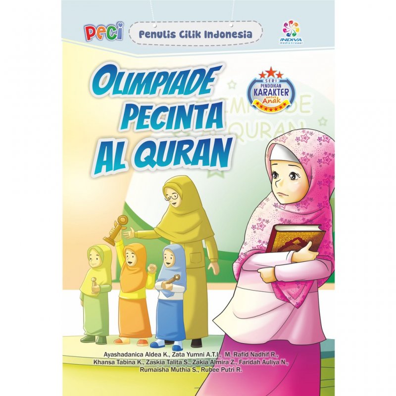 Cover Buku Olimpiade Pecinta Al Quran