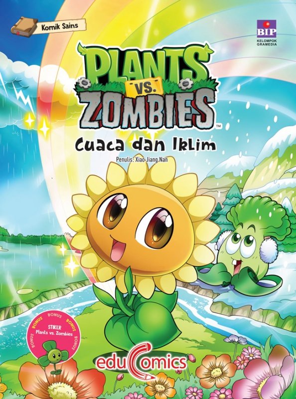Cover Educomics Plants Vs Zombies : Cuaca Dan Iklim