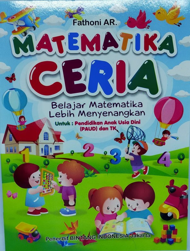 Cover Matematika Ceria (PAUD & TK)