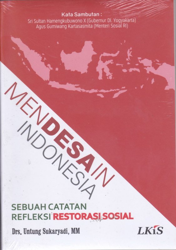 Cover Mendesain Indonesia : sebuah catatan refleksi Restorasi Sosial